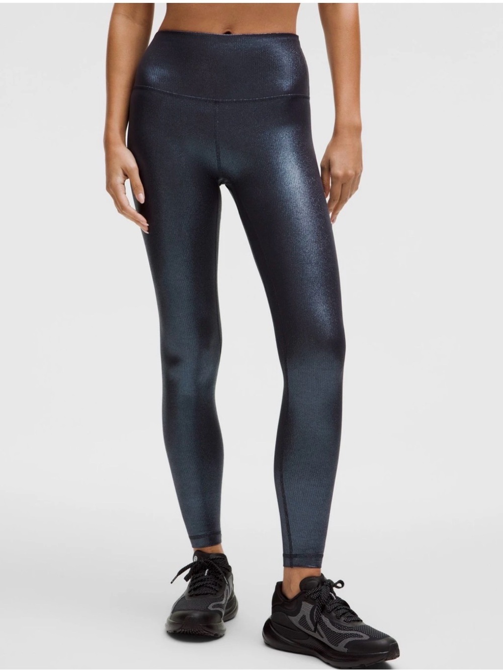 lululemon athletica align HR ribbed leggings 28” in Shine